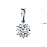 다이아몬드  펜던트 - изображение 3