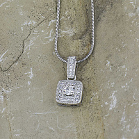 다이아몬드  펜던트 - изображение 4