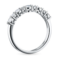 화이트 골드 다이아몬드 반지 - изображение 4