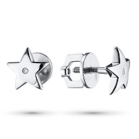 은 스터드 귀걸이 - изображение 1