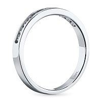 화이트 골드 다이아몬드 반지 - изображение 4