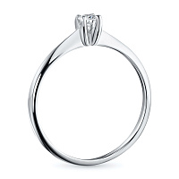 화이트 골드 다이아몬드 반지 - изображение 4