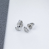 은 스터드 귀걸이 - изображение 4