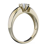 화이트 골드 다이아몬드 반지 - изображение 4