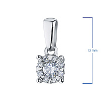 다이아몬드  펜던트 - изображение 3